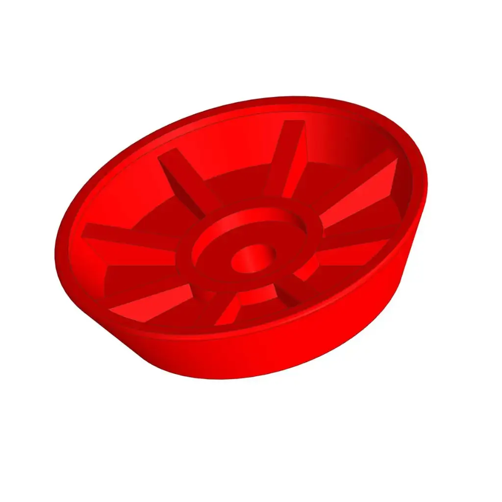 游艇拖车顶轮-滚轮端盖-2件