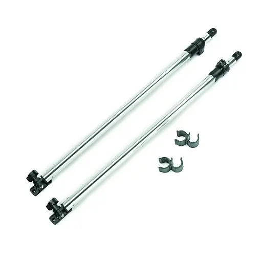 [13305] Round Tube Adjustable Bimini Top Support Poles - ◉25MM