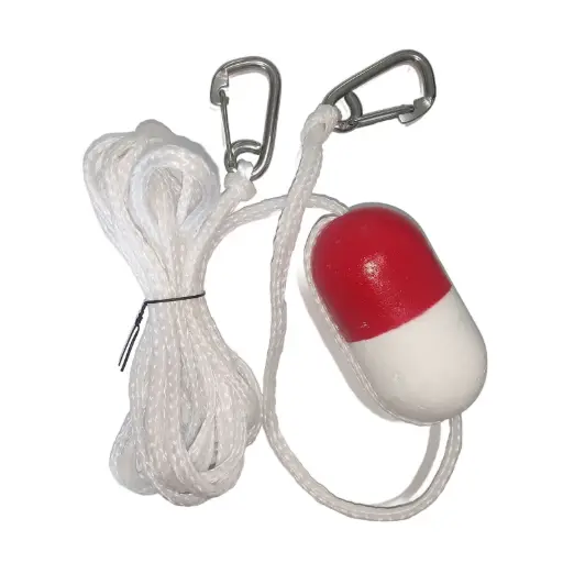 双头挂钩浮球牵引绳
