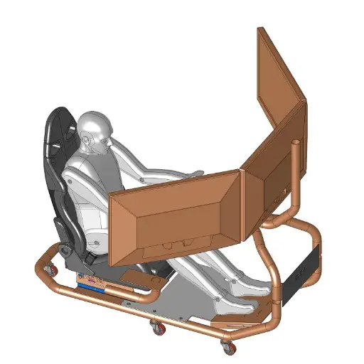 [34545] Racing Game Simulator Seat