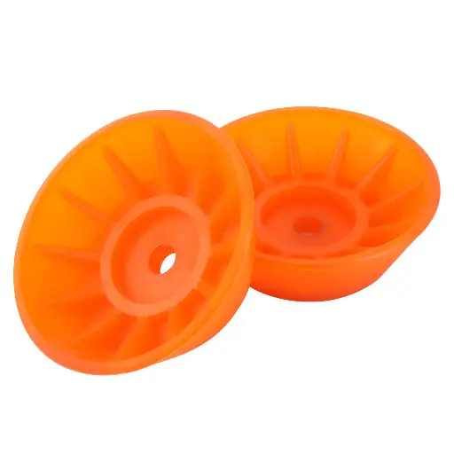 Poly Vinyl Boat Trailer Bow Roller End Bell-2Pcs